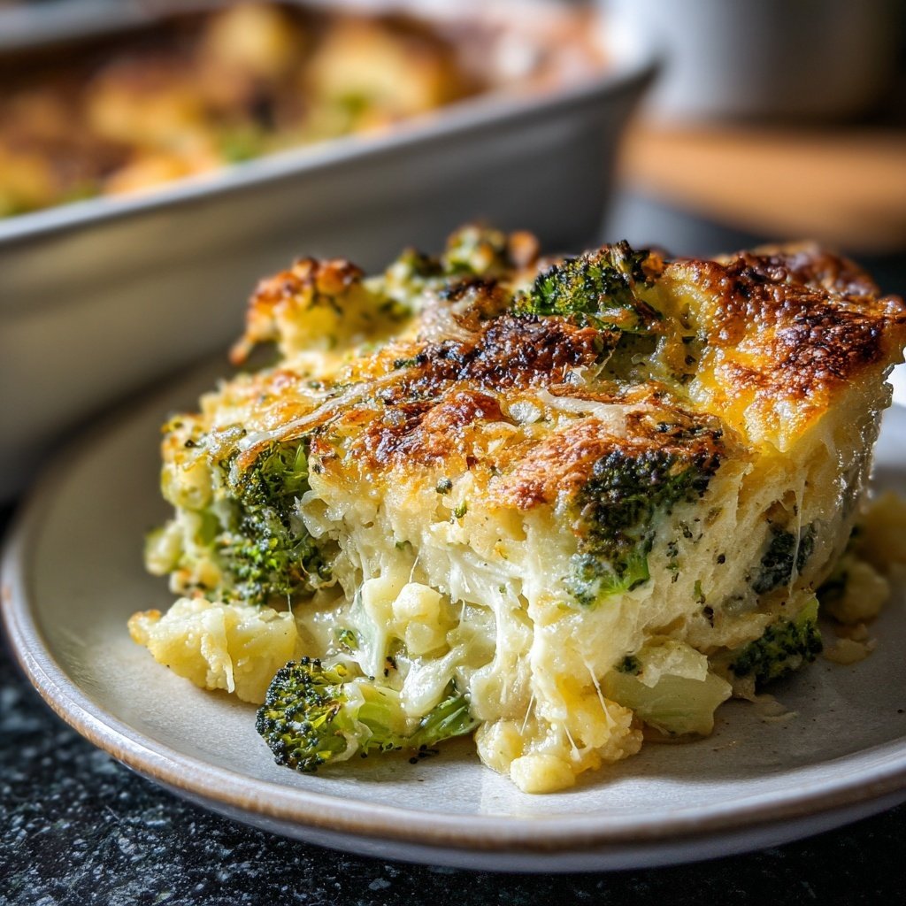 Blumenkohl Auflauf Mit Brokkoli