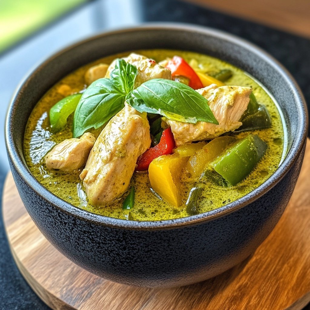 Thai Grünes Curry mit Huhn