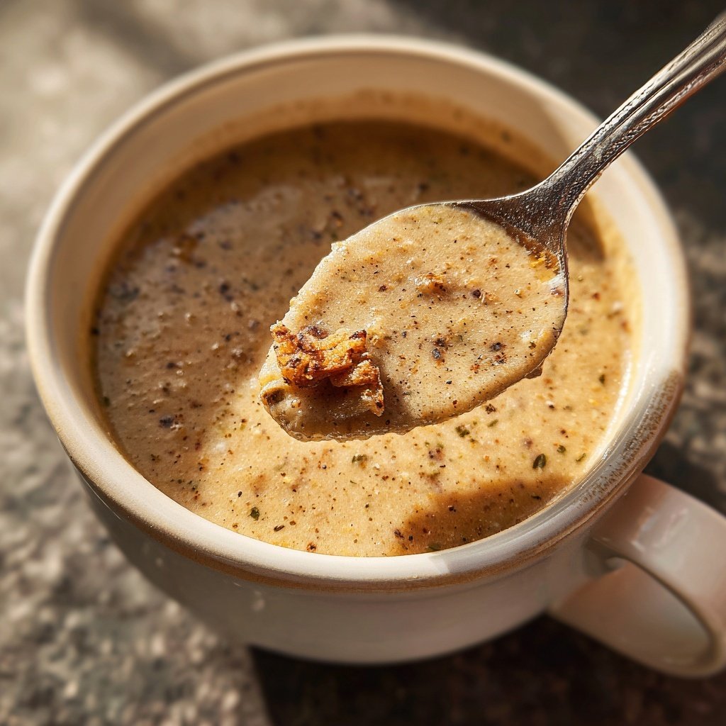 Blumenkohlsuppe mit Muskat