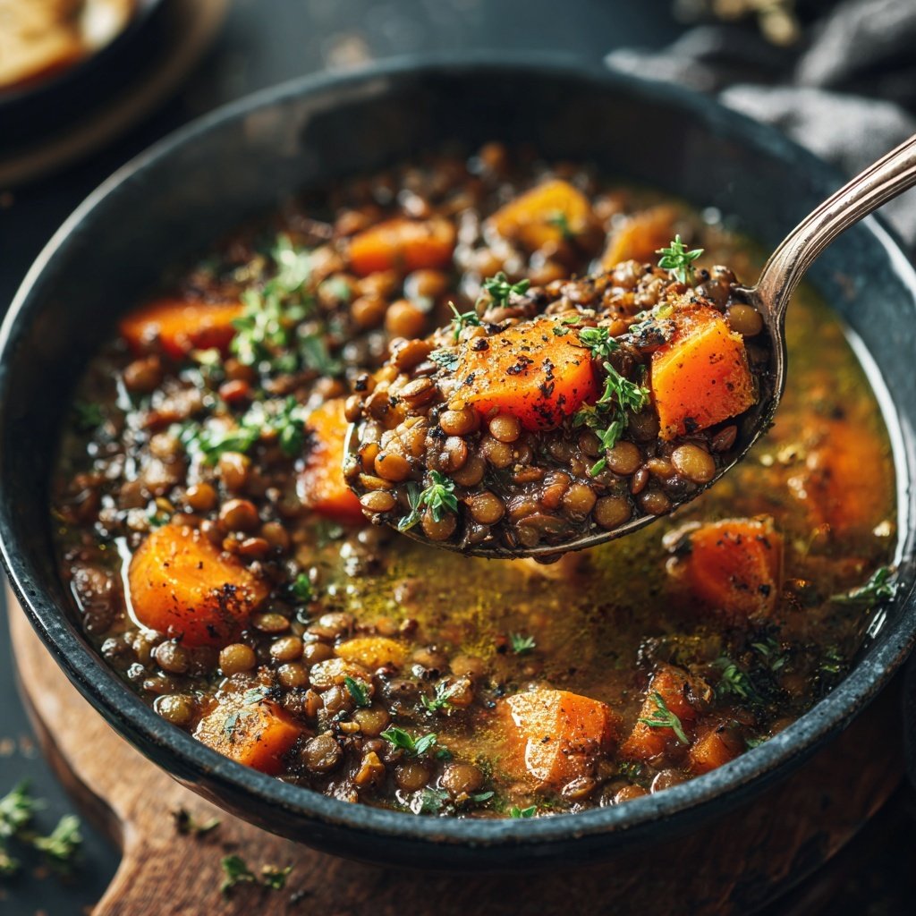 Karotten Linsen Eintopf