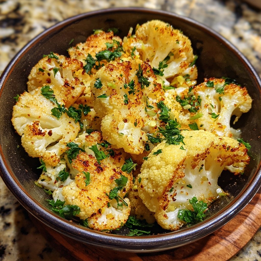 Blumenkohl mit Zitronenöl