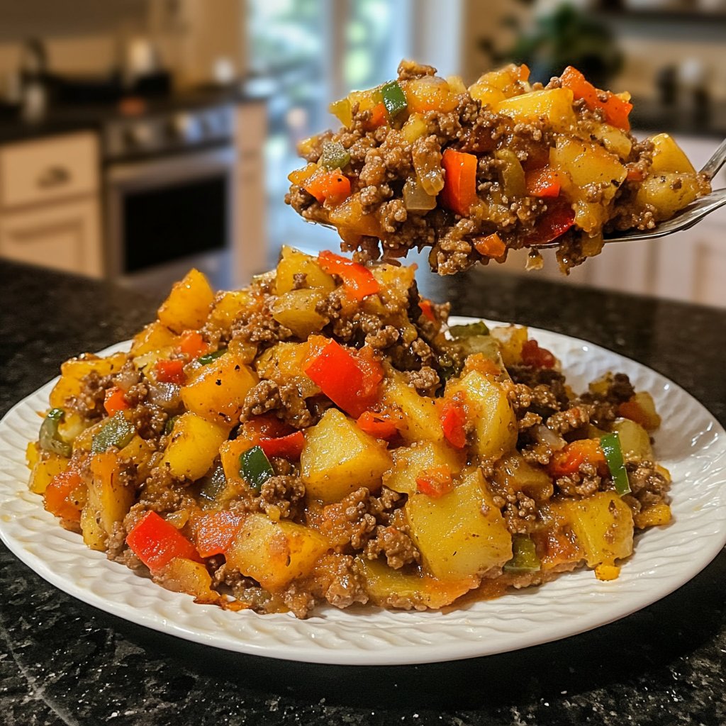 Hackfleisch Kartoffel Pfanne