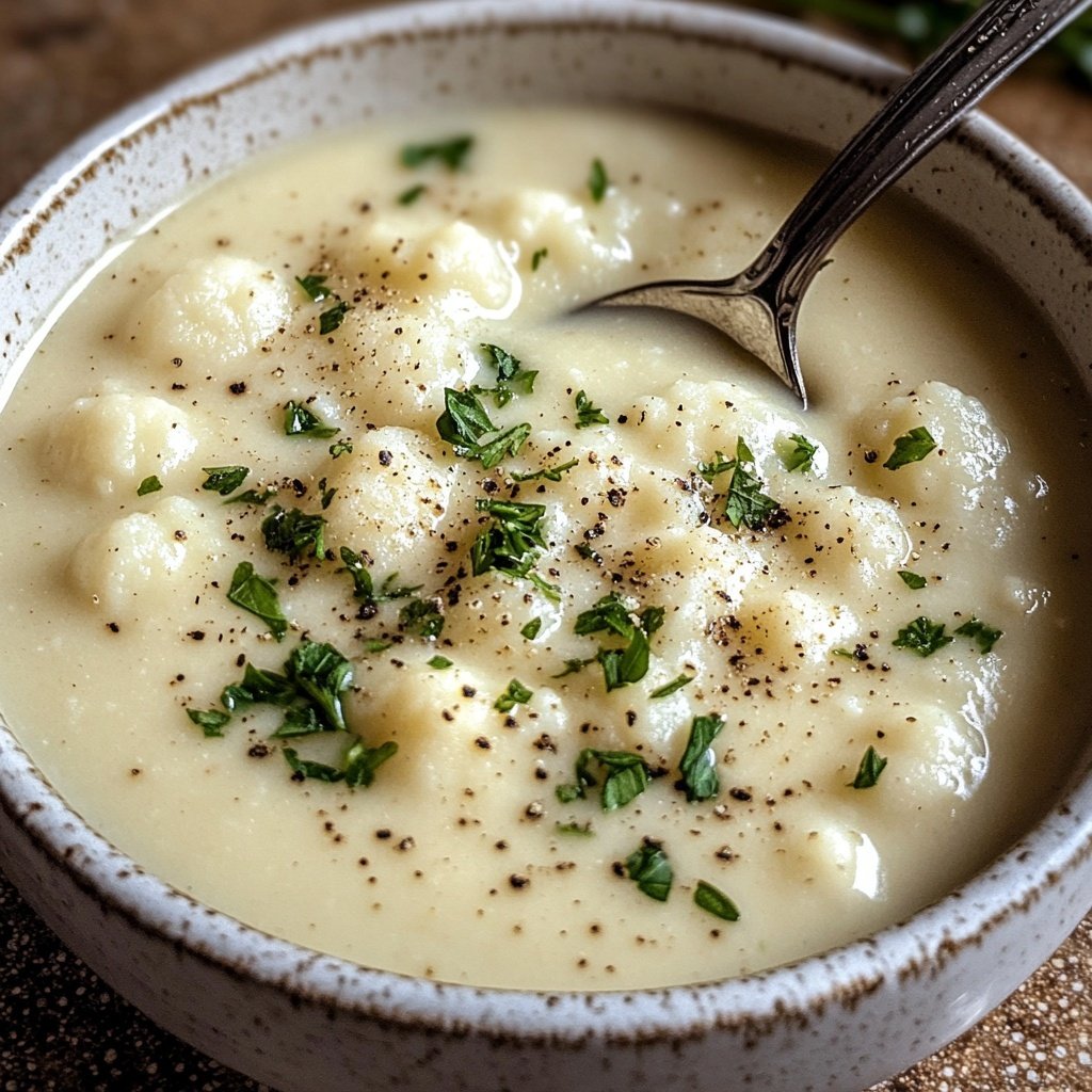 Blumenkohlsuppe cremig