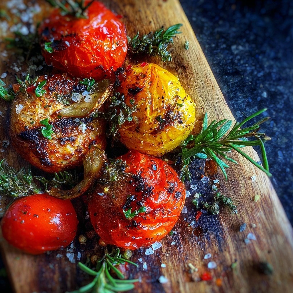 Grill Beilagen Mit Tomaten